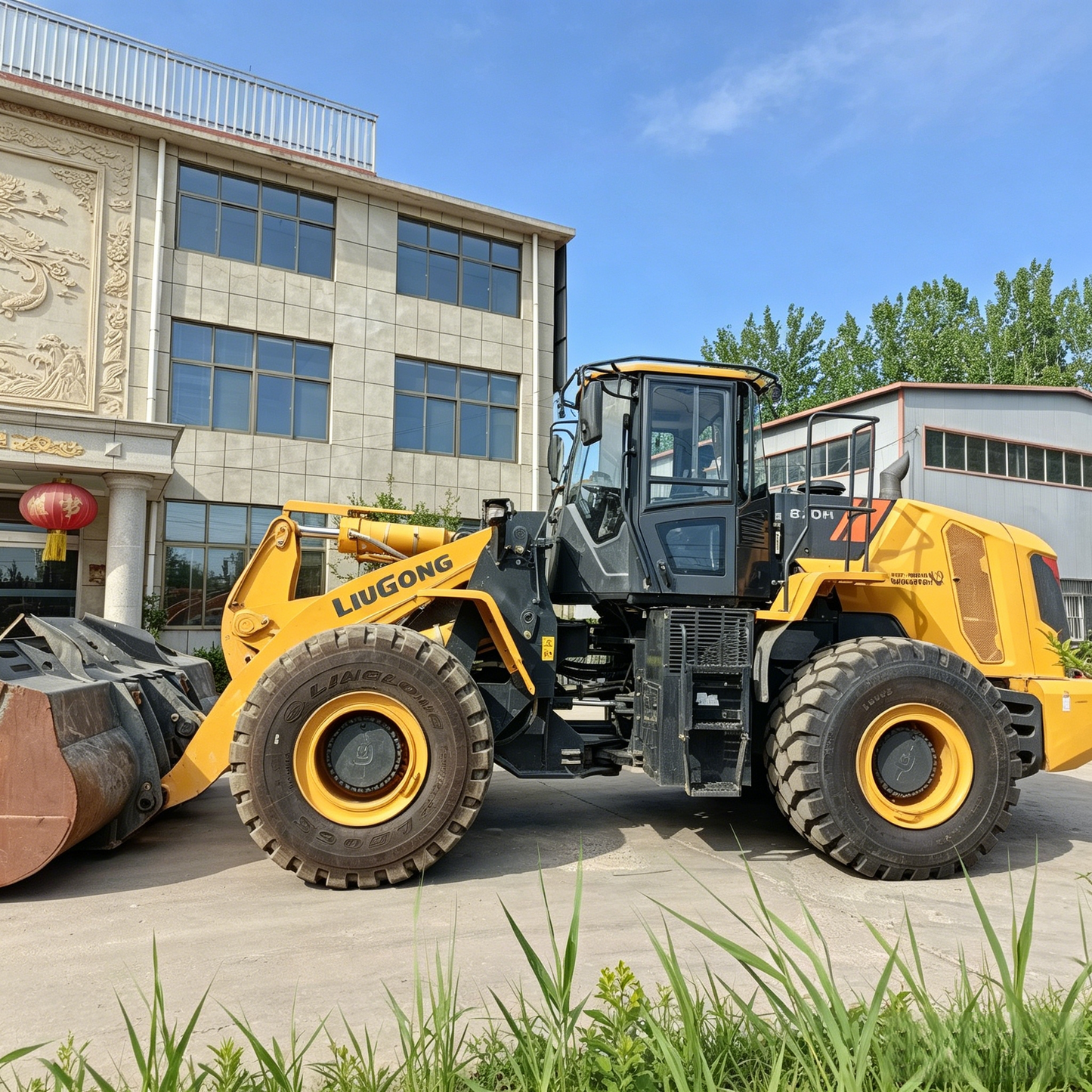 Used Liugong 870H Wheel Loader for Sale side view