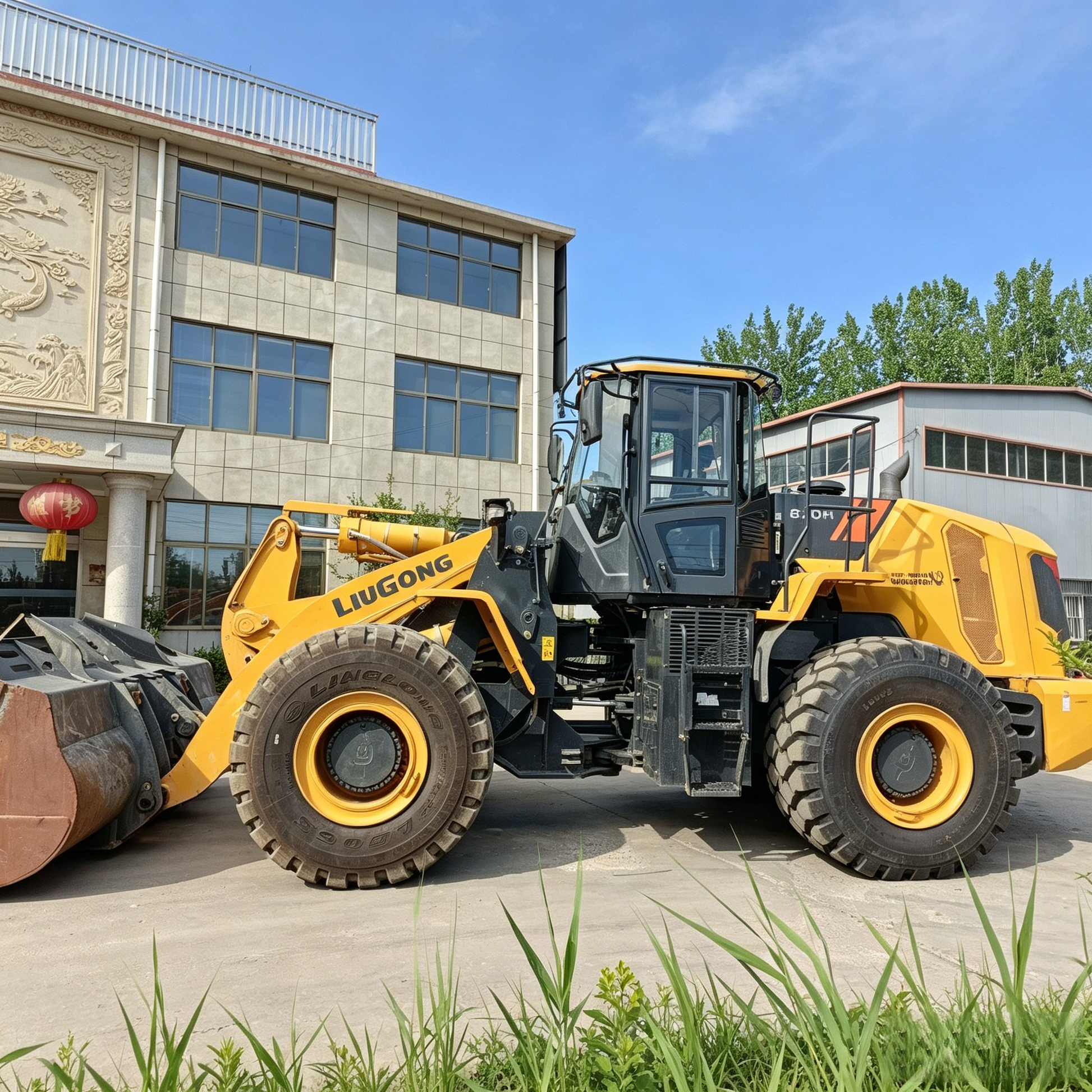 Used Liugong 870H Wheel Loader for Sale side view