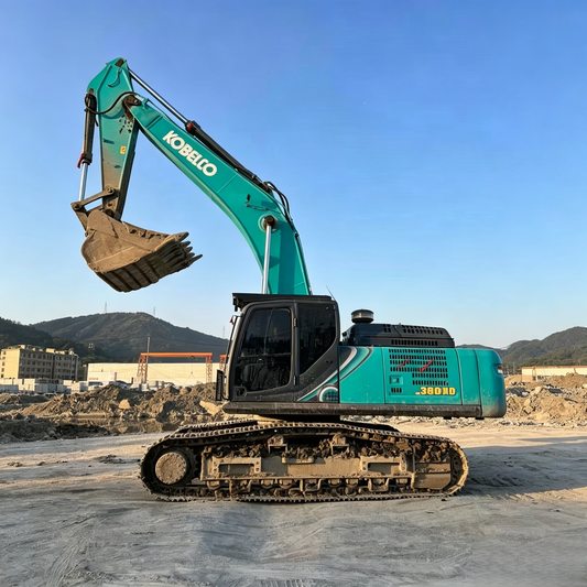 Used Kobelco SK380XD Excavator for Sale side view