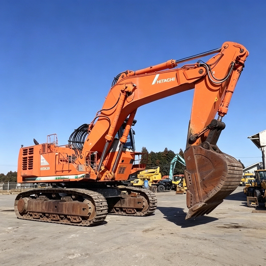 Used Hitachi EX1100 Excavator for Sale side view