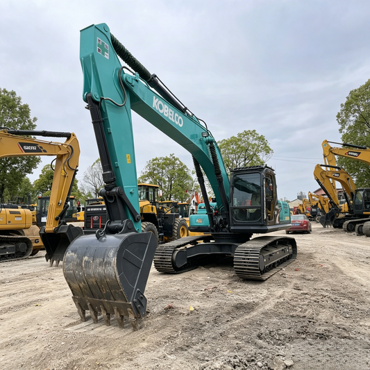 Used Kobelco SK200D Excavator for Sale side view