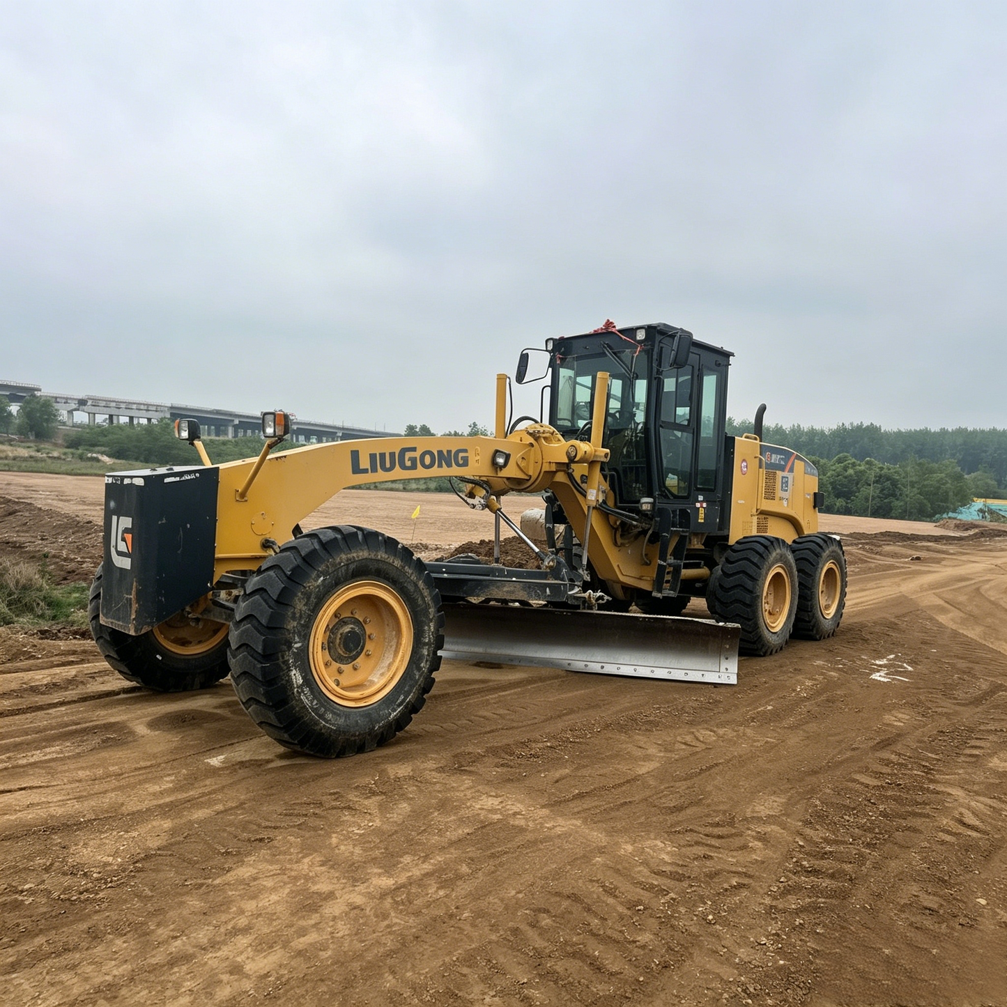 Used Liugong 4180 Motor Grader for Sale side view