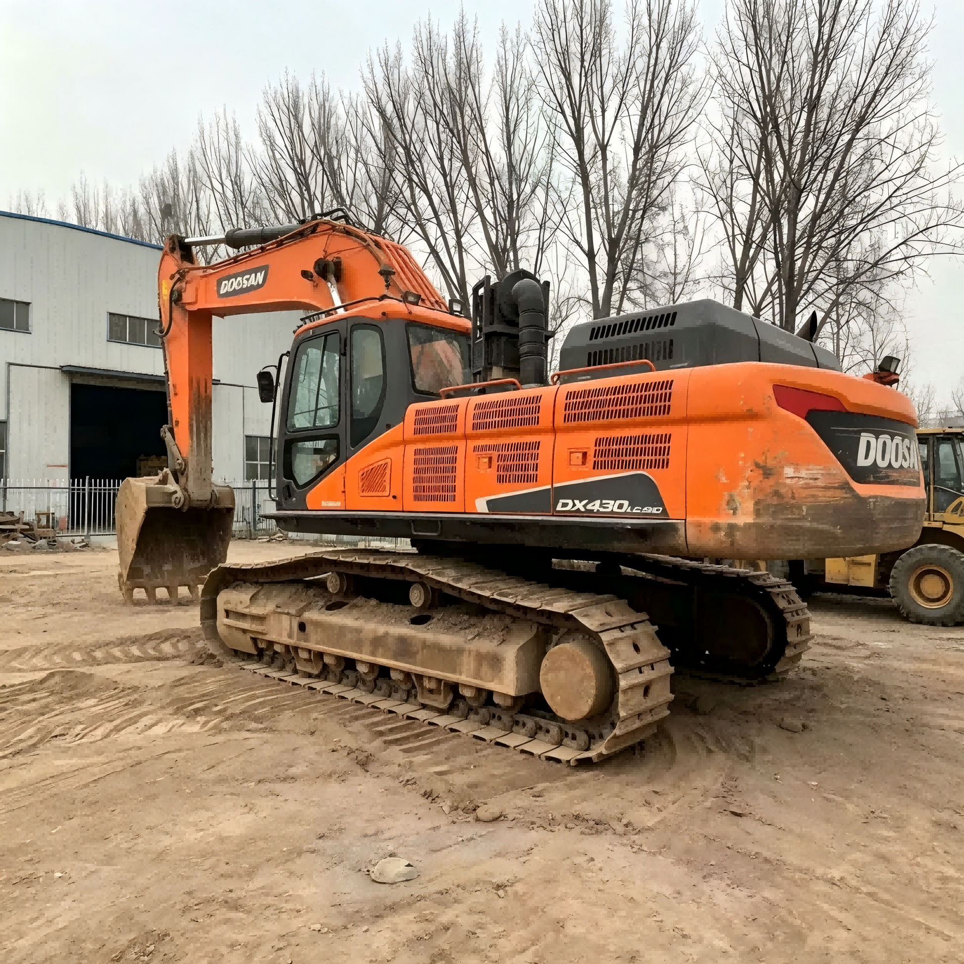 Used Doosan DX430LC-9C Excavator for Sale side view
