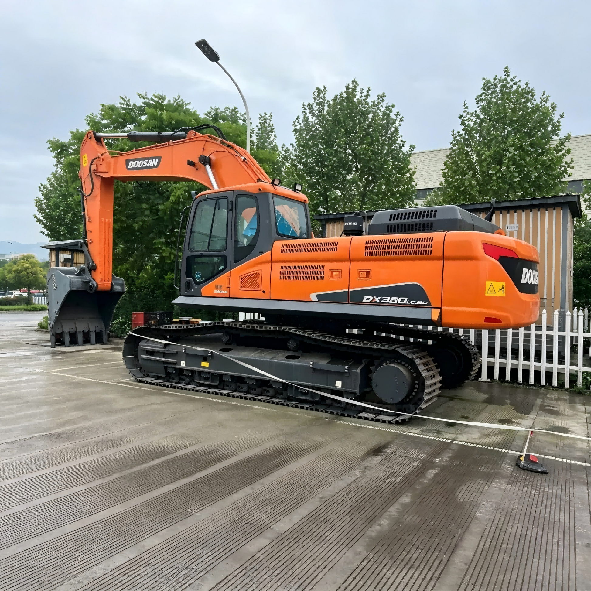 Used Doosan DX360LC-9C Excavator for Sale side view