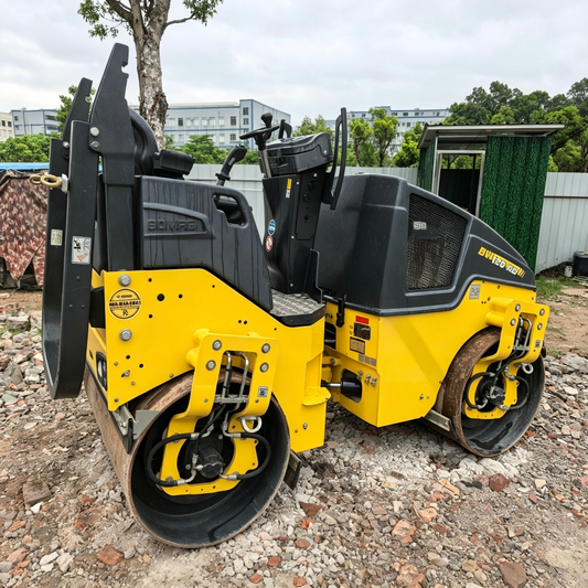 Used Bomag BW120 Road Roller for Sale - Alternative Stock side view