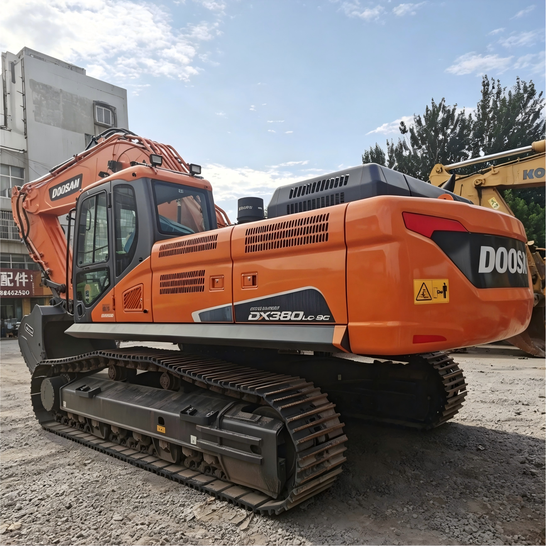 Used Doosan DX380LC-9C Excavator for Sale side view