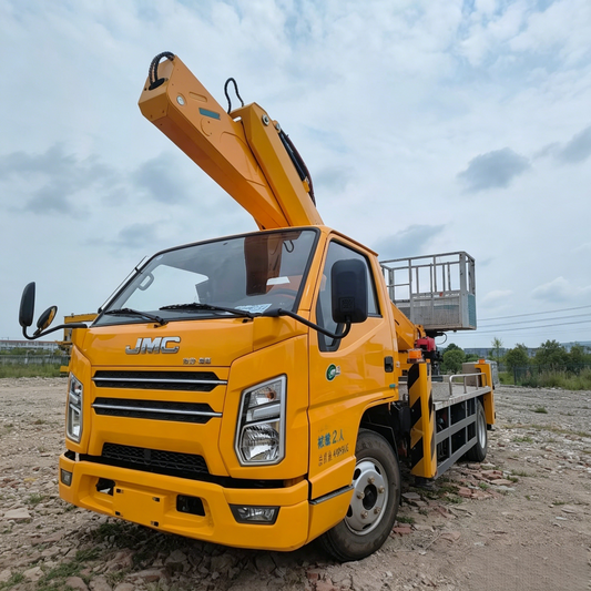 Used JMC 115HP Aerial Work Platform Truck for Sale side view