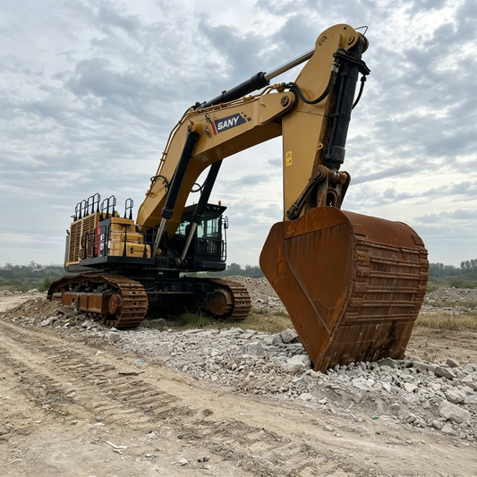 Used Sany SY1350H Excavator for Sale - Alternative Stock side view