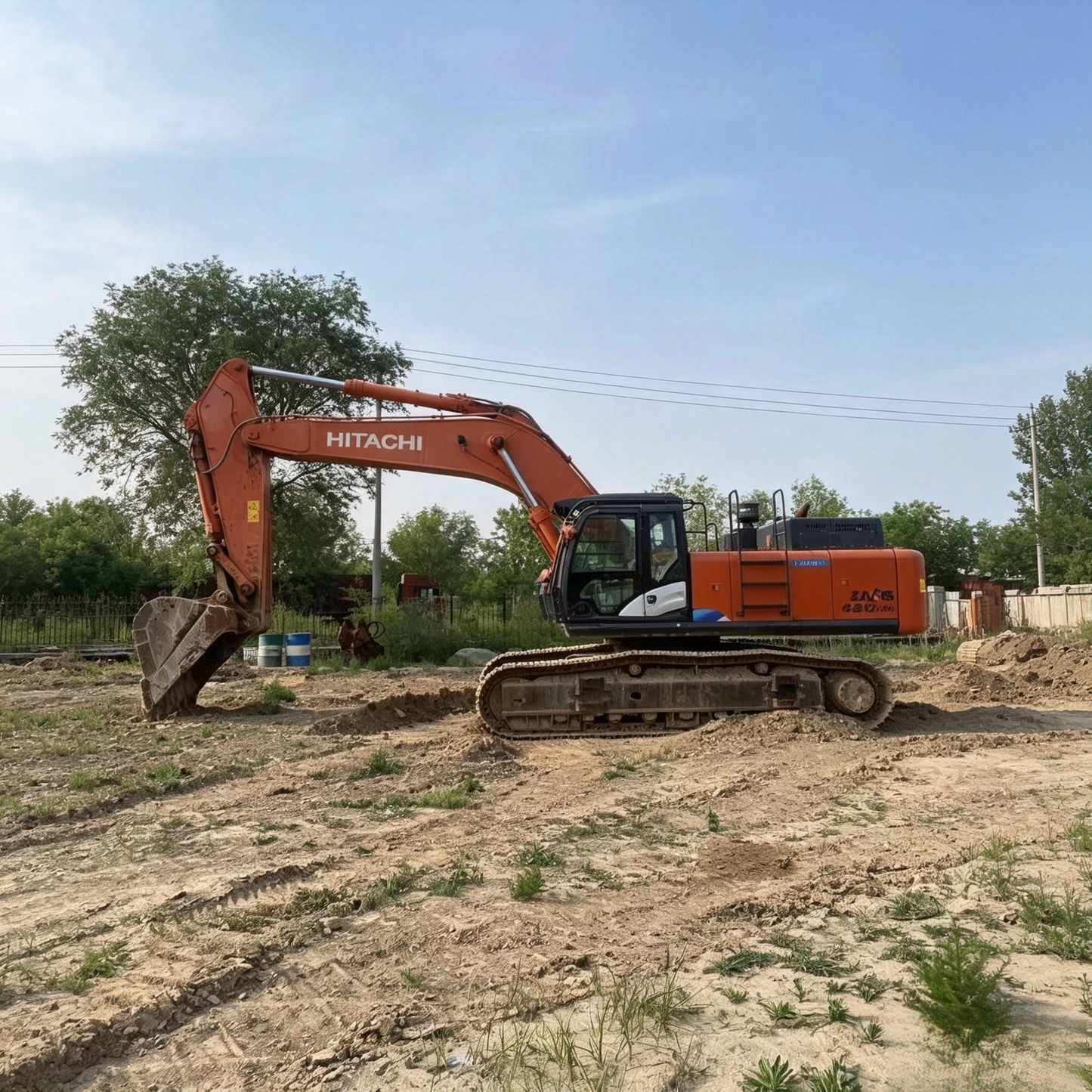 USED HITACHI ZX490LCH-5A