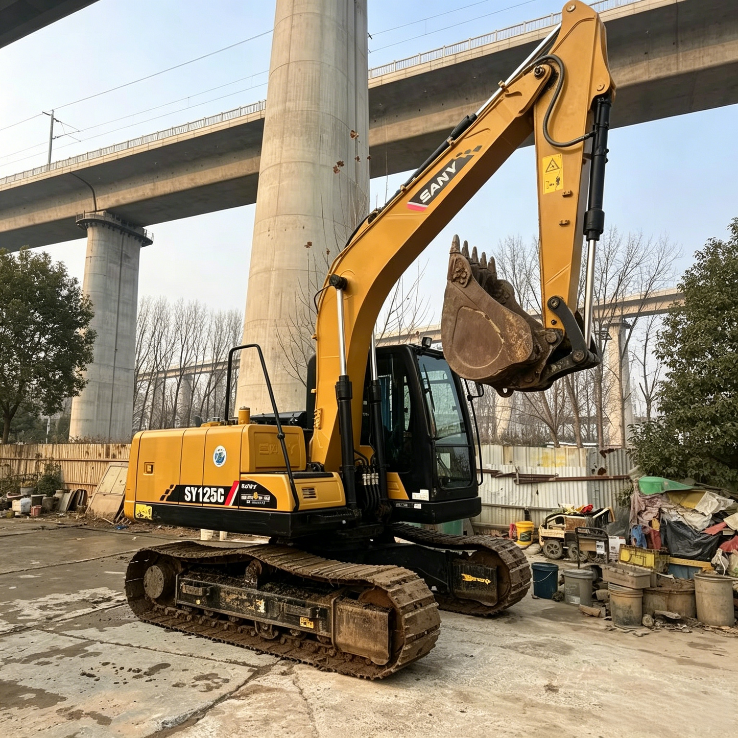 USED SANY SY125C