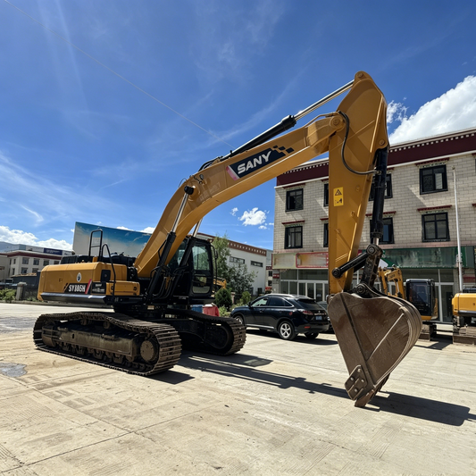 Used Sany SY365H Excavator for Sale side view