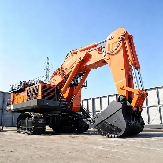 Used Hitachi EX8000-7 Excavator for Sale side view