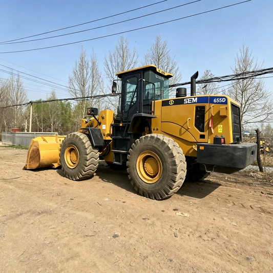 Used Sem 655D Wheel Loader for Sale side view