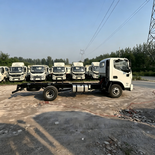 New Foton 141HP Truck Chassis for Sale side view