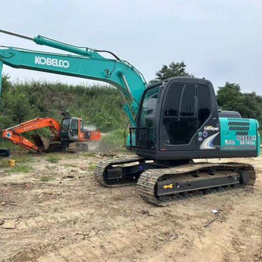 Used Kobelco SK140LC Excavator for Sale rear side view