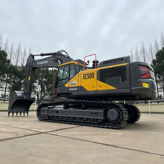 Used Volvo EC500 Excavator for Sale side view