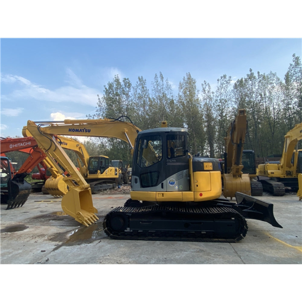 Used Komatsu PC128US-2EO Excavator for Sale - Alternative Stock rear side view
