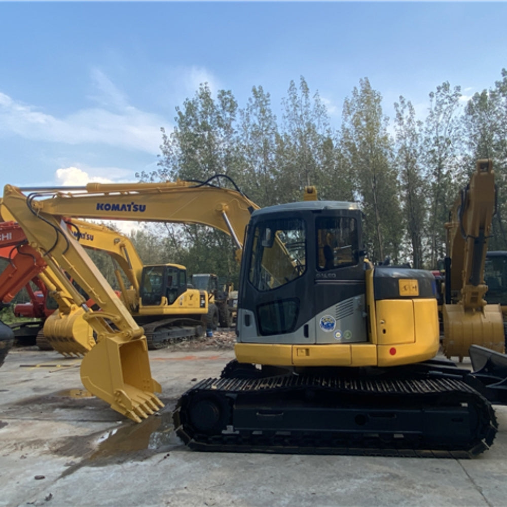 Used Komatsu PC128US-2EO Excavator for Sale - Alternative Stock side view