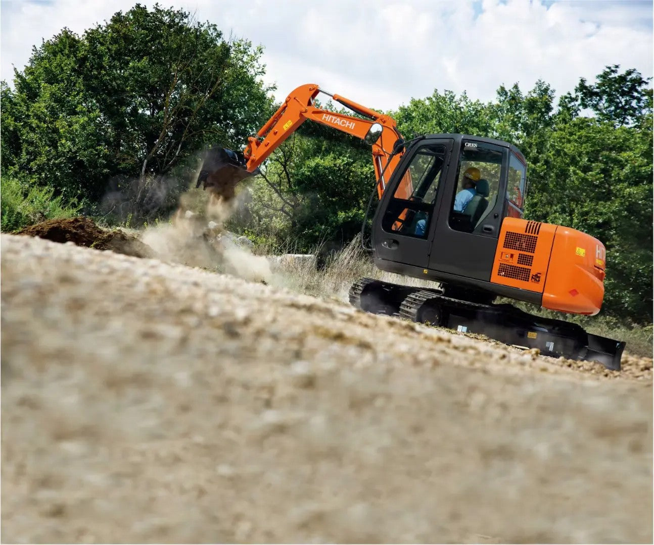 New Hitachi ZX60C-6A Excavator for Sale detail view