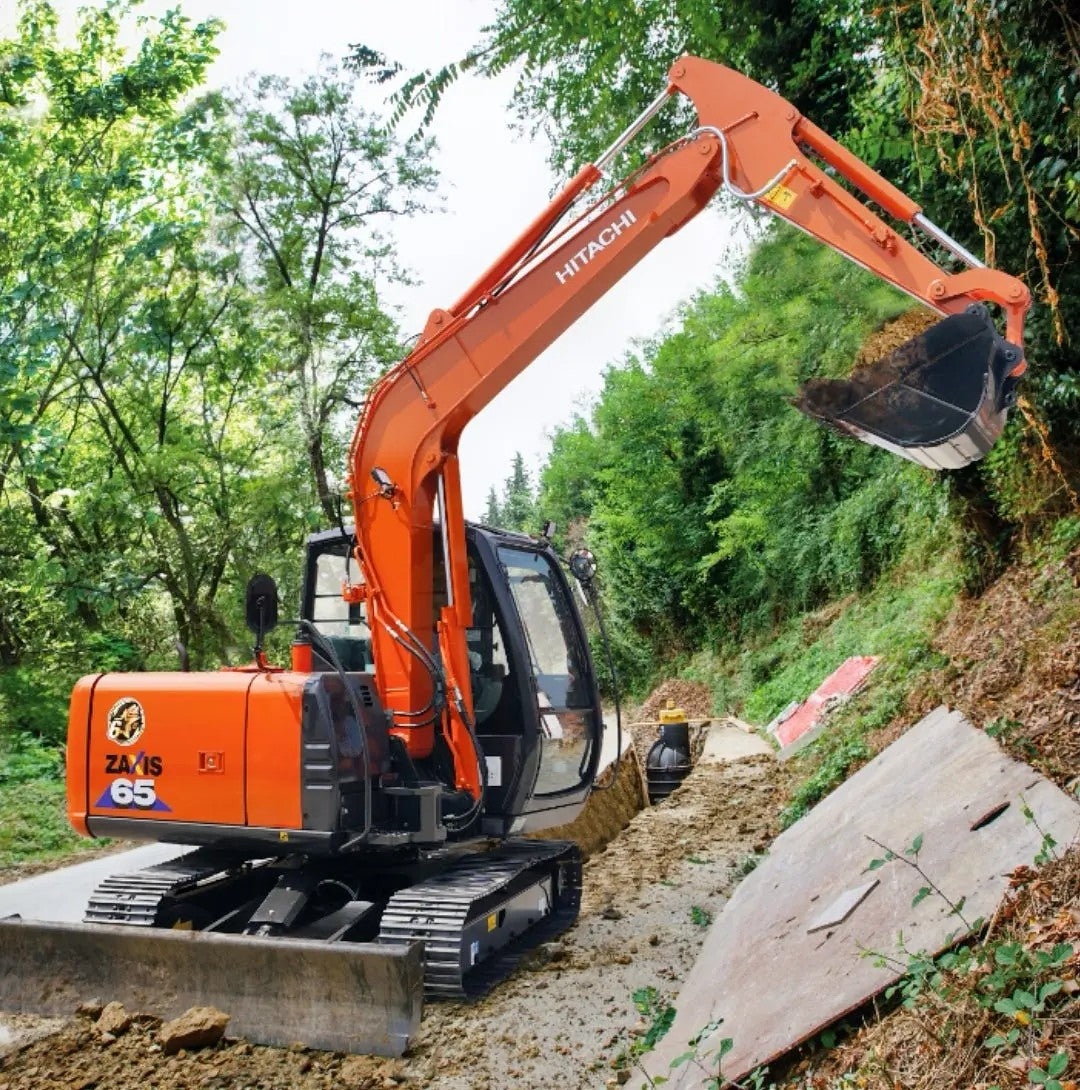 New Hitachi ZX65-6A Excavator for Sale detail view