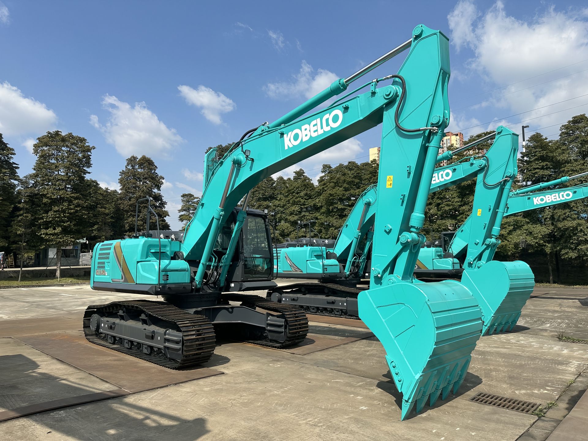 New Kobelco SK240LC-12 Excavator for Sale front view