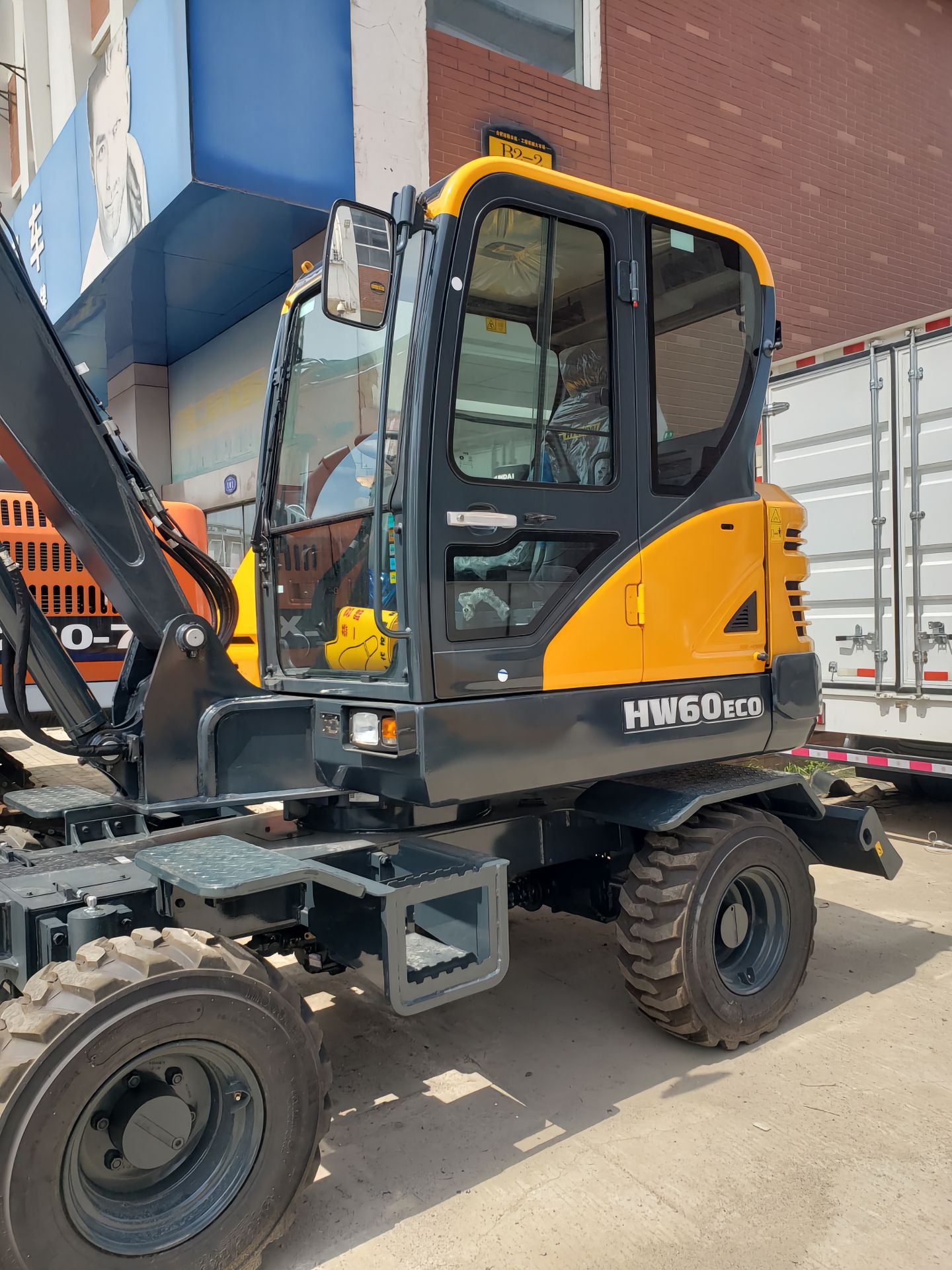 New Hyundai HW60ECO Excavator for Sale front view