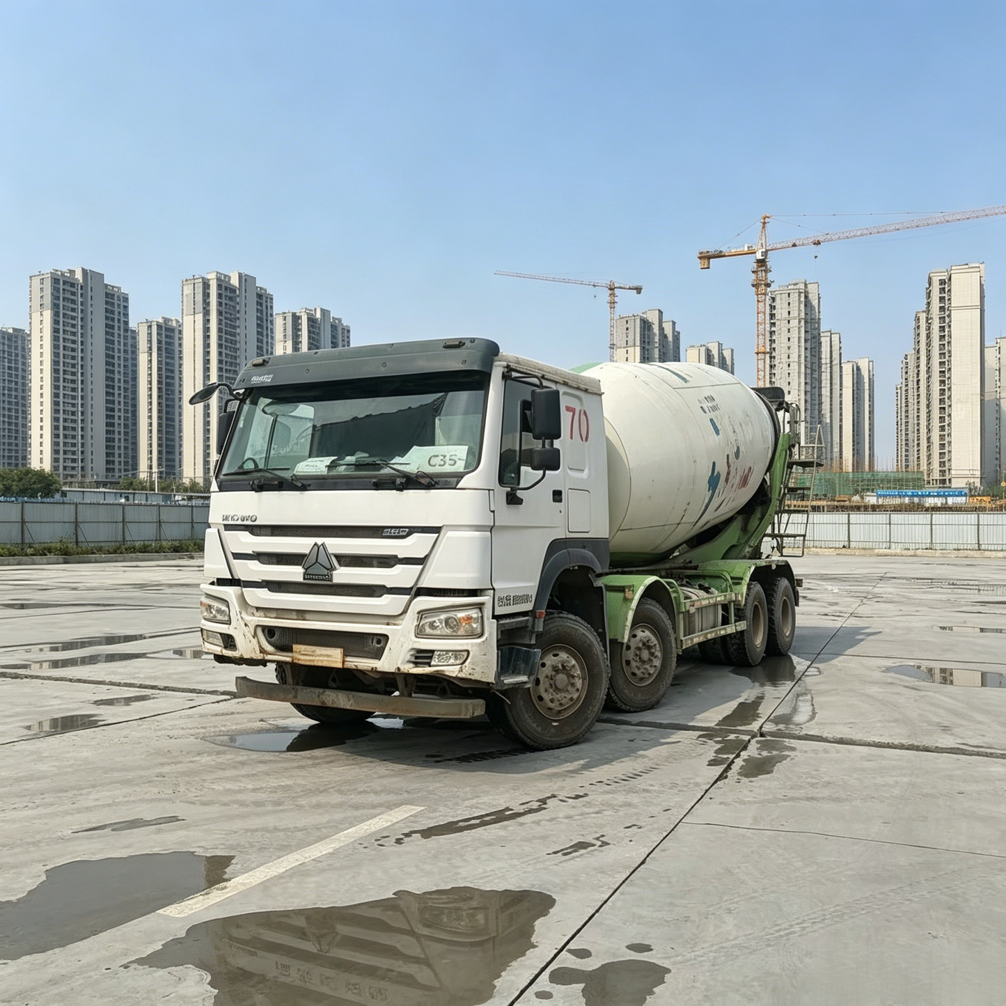 Used Howo 20M³ Concrete Mixer Truck for Sale