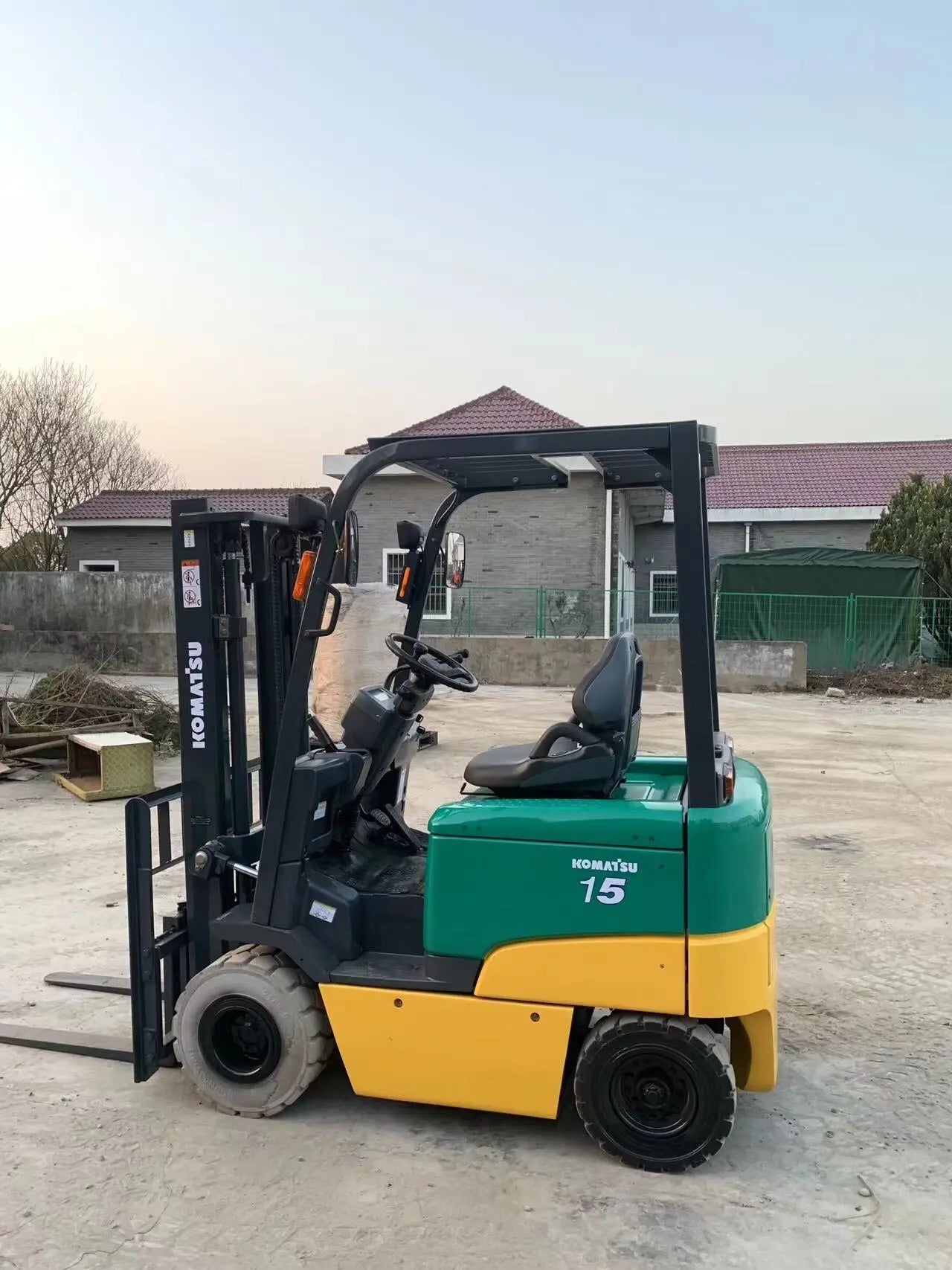 Used Komatsu FD15 Forklift for Sale detail view