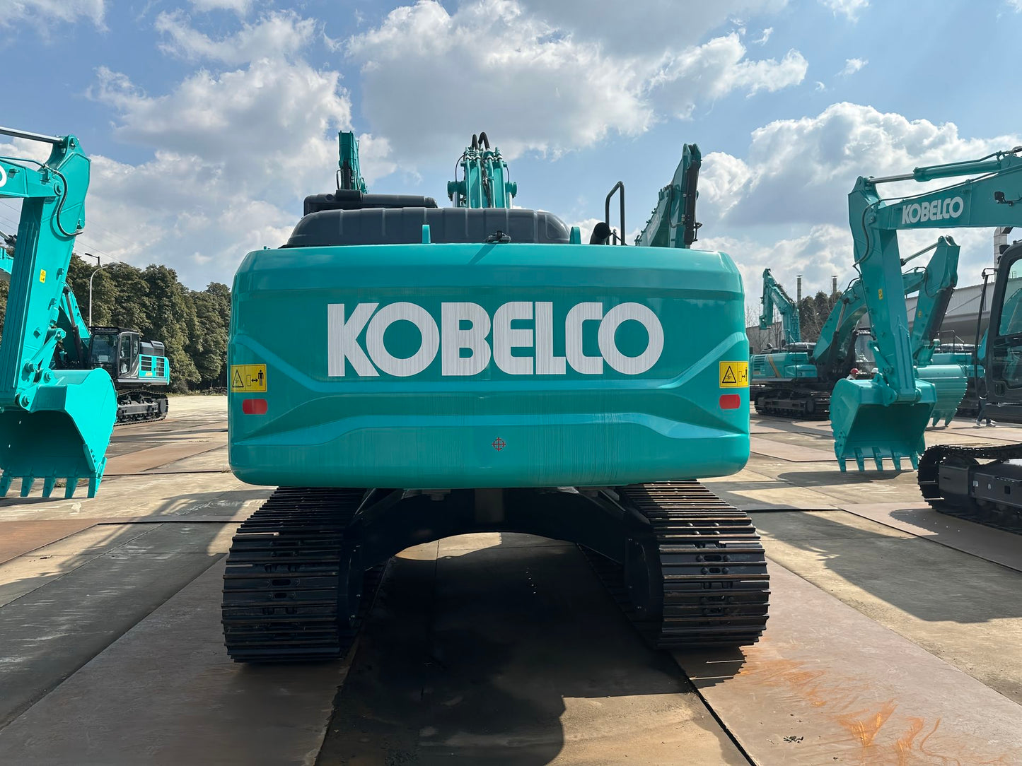 New Kobelco SK240LC-12 Excavator for Sale rear side view