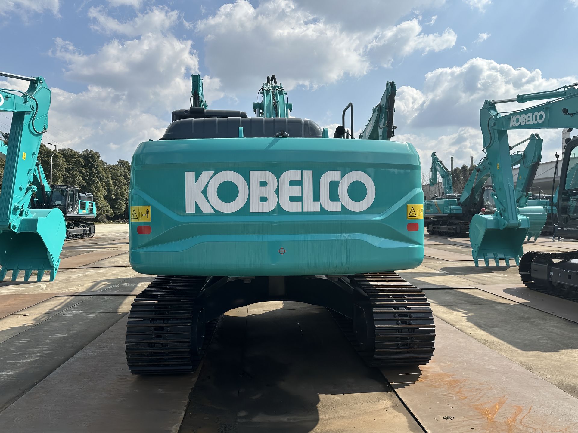 New Kobelco SK240LC-12 Excavator for Sale rear side view