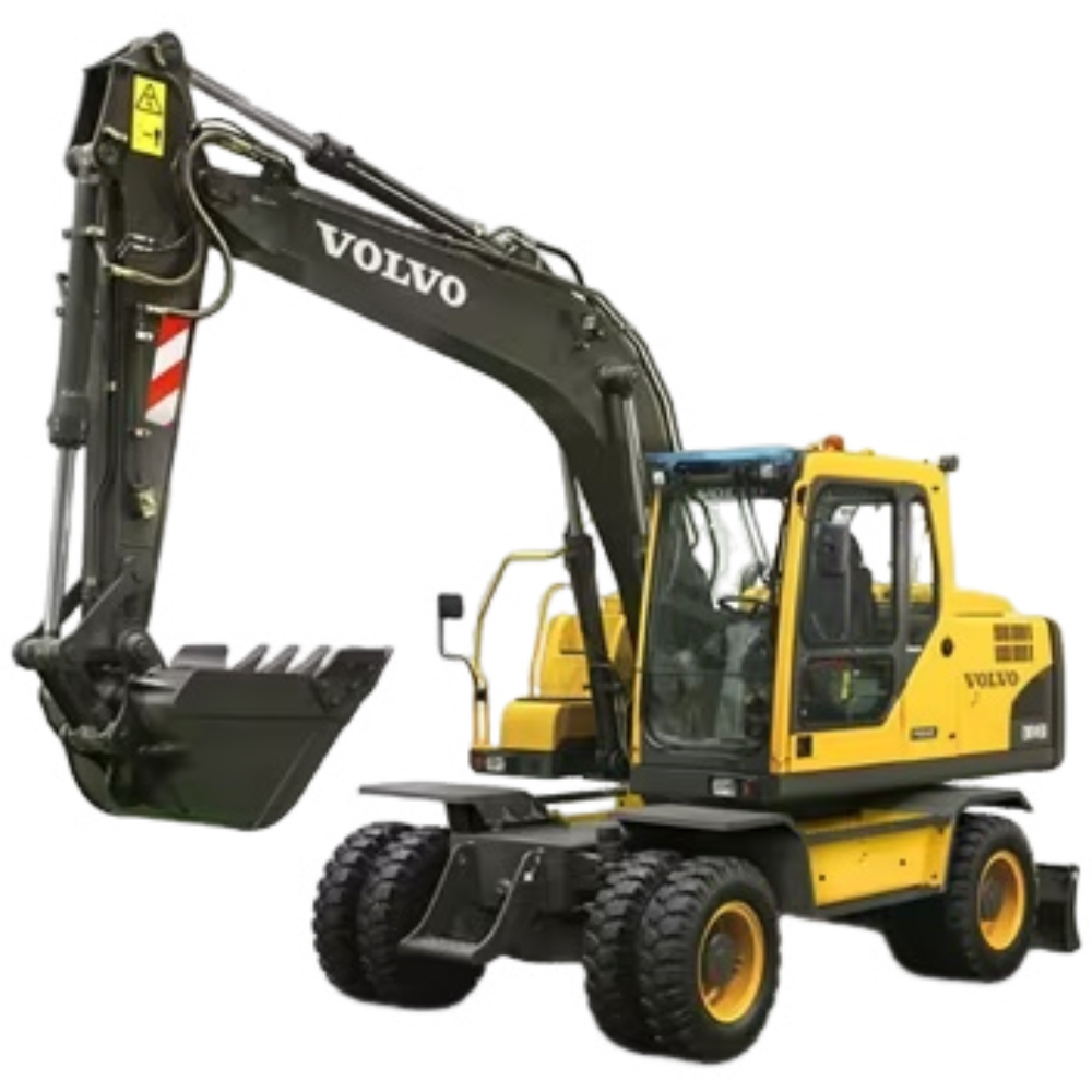 New Volvo EW145B Wheeled Excavator for Sale operator cabin