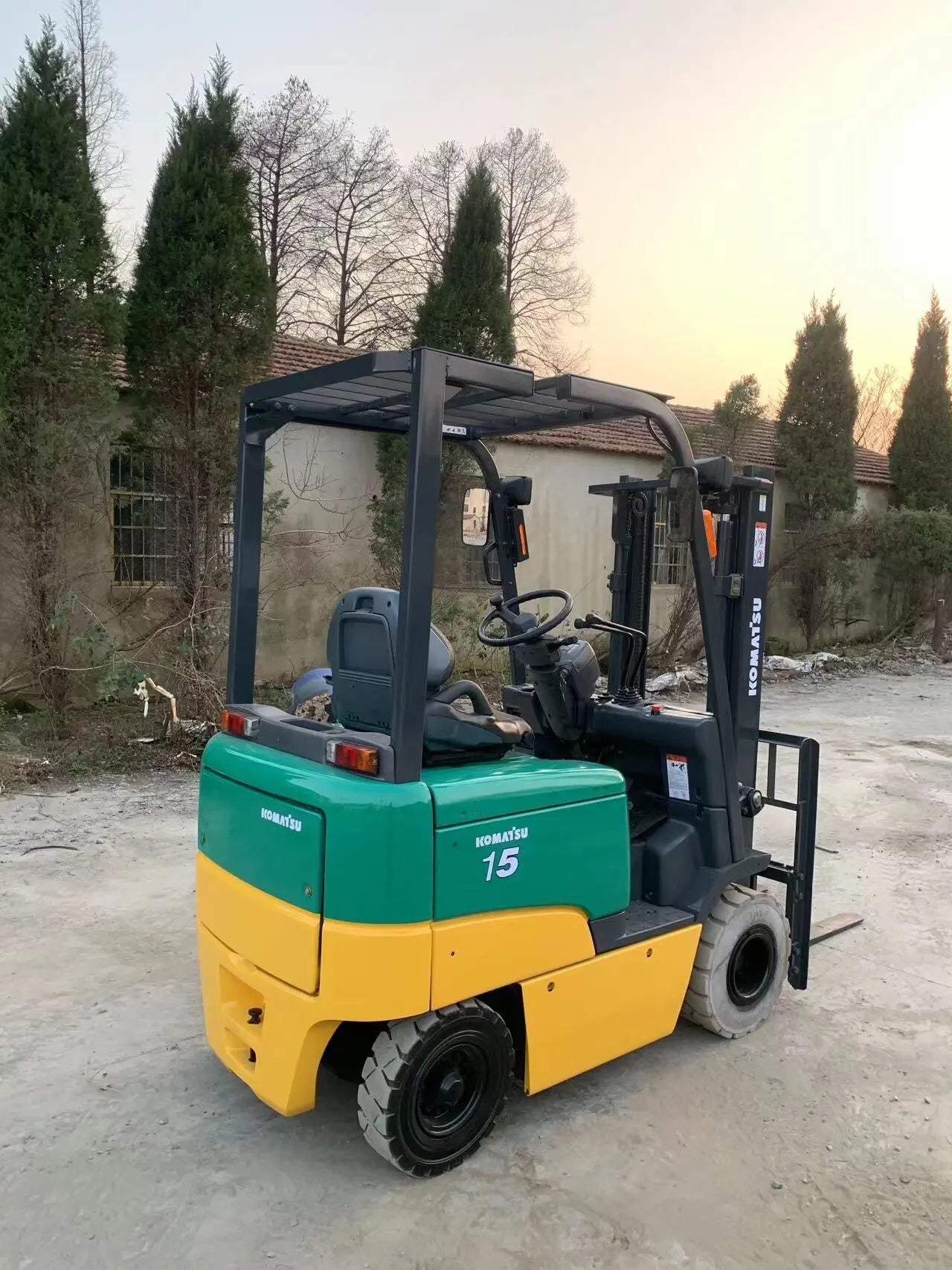 Used Komatsu FD15 Forklift for Sale detail view
