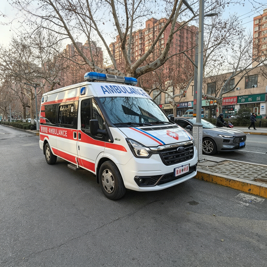Used Ford TRANSIT V348 LATEST FACELIFT HIGH ROOF Ambulance for Sale side view