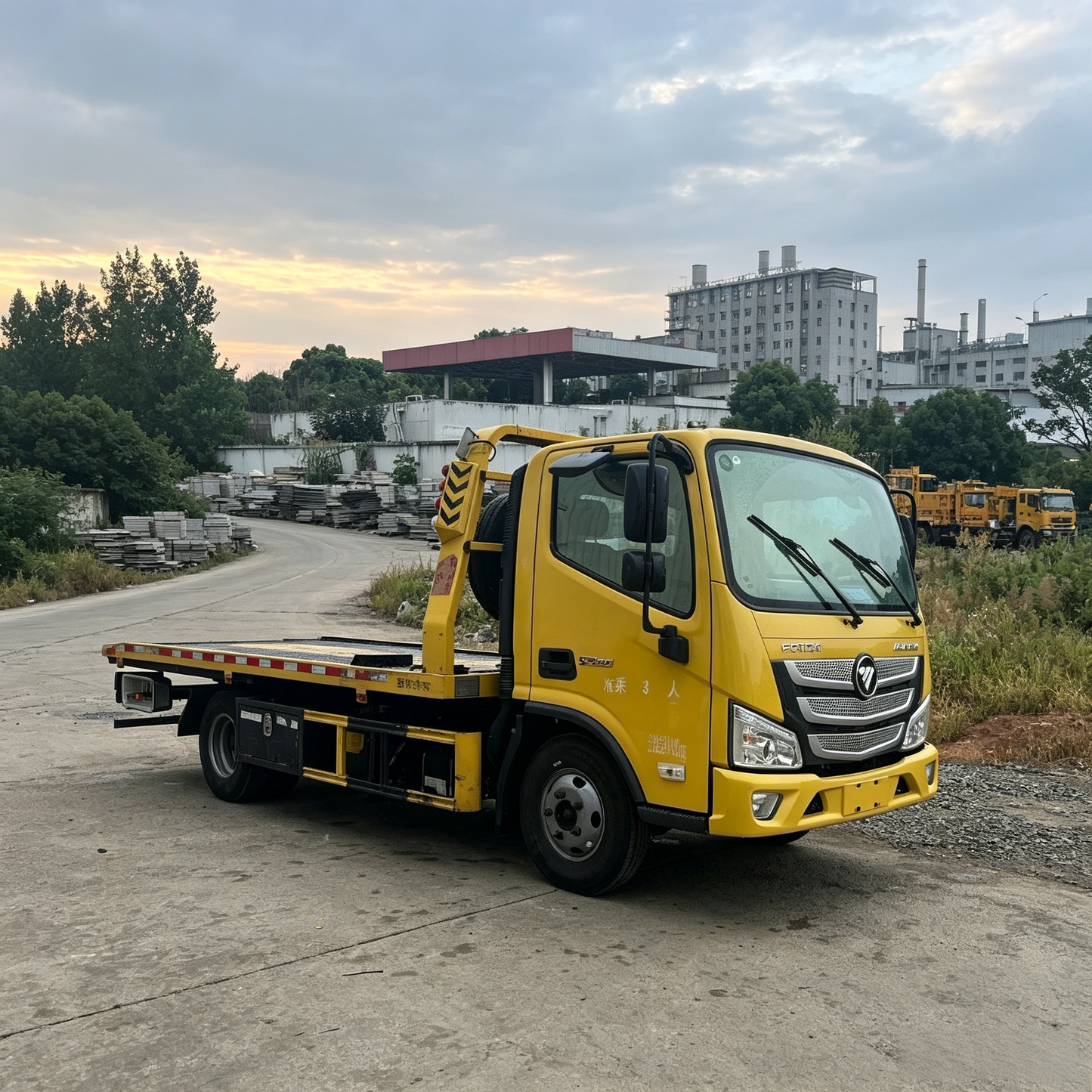 Used FOTON AUMARK Light Duty Flatbed Wrecker