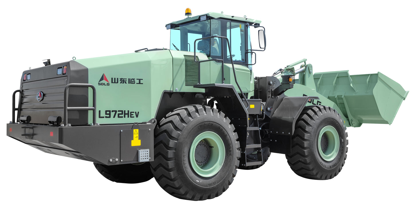 New Sdlg L972HEV Wheel Loader for Sale rear side view