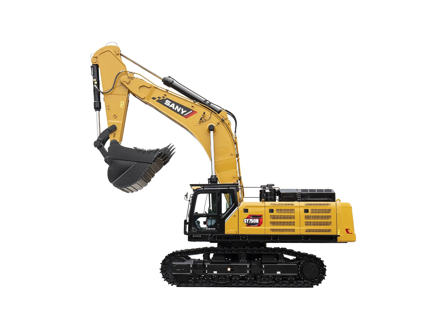 New Sany SY750H-S Excavator for Sale rear side view