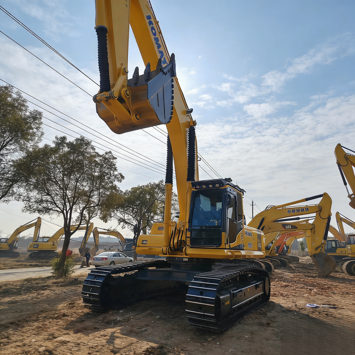 USED KOMATSU PC450-8