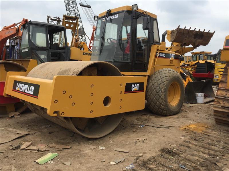 Rodillo compactador CAT CS-583C usado en venta | Precio Caterpillar CS-583C foto de detalle 4