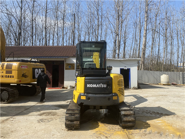 Used Komatsu PC55MR Excavator for Sale front view