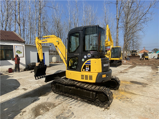Used Komatsu PC55MR Excavator for Sale detail view