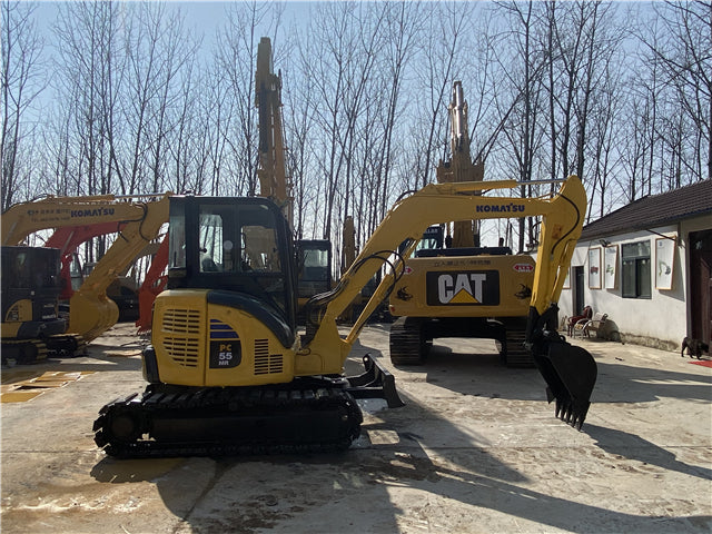 Used Komatsu PC55MR Excavator for Sale detail view