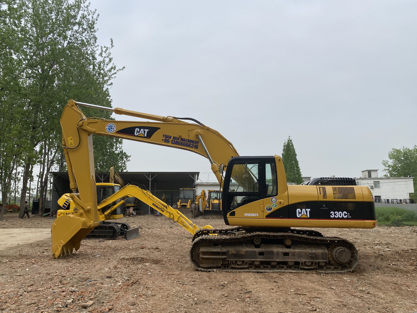 Used Caterpillar 330C Excavator for Sale detail view