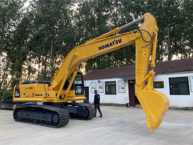 Used Komatsu PC200-10M0 crawler excavator real inventory view 5