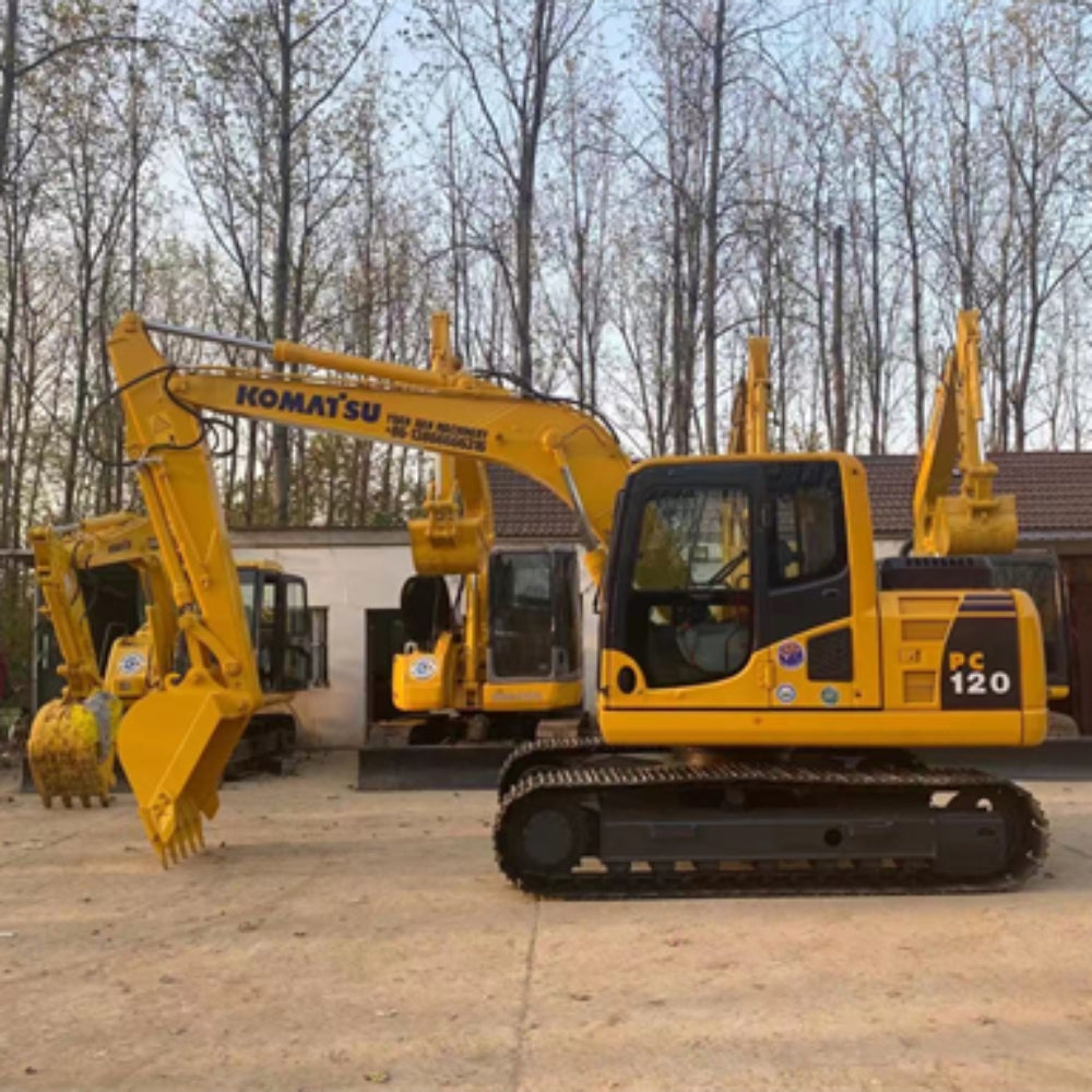 Used Komatsu PC120-8 Excavator for Sale side view