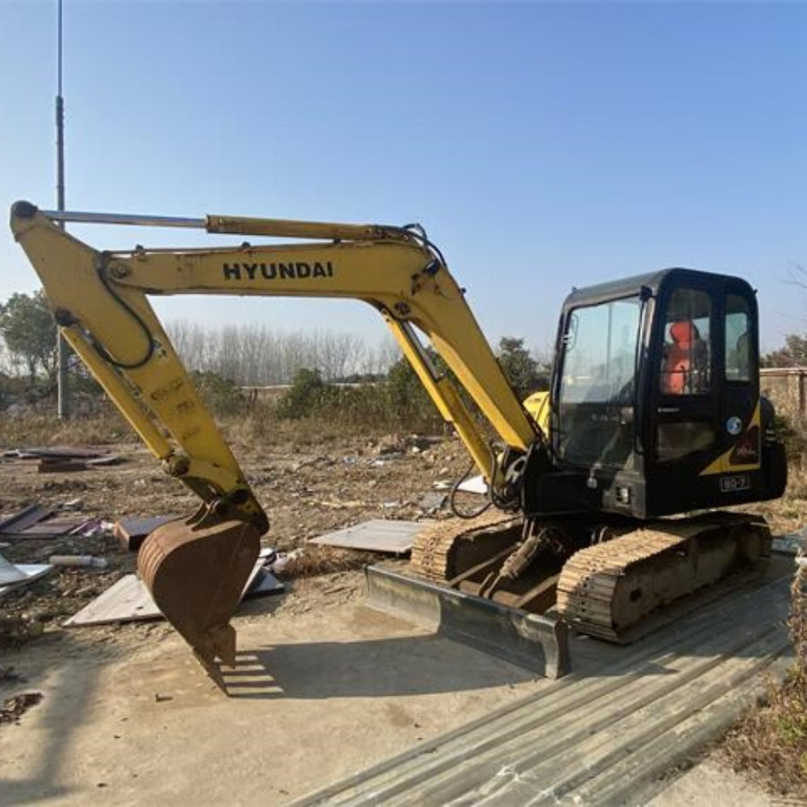Excavadora de cadenas HYUNDAI R60-7 usada en venta | Precio HYUNDAI R60-7 foto de detalle 1