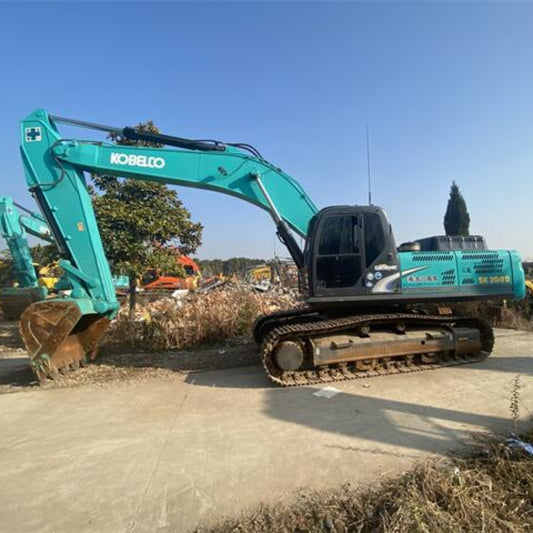 Used Kobelco SK350D Excavator for Sale side view