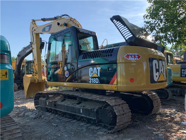Used Caterpillar 318DL Excavator for Sale front view