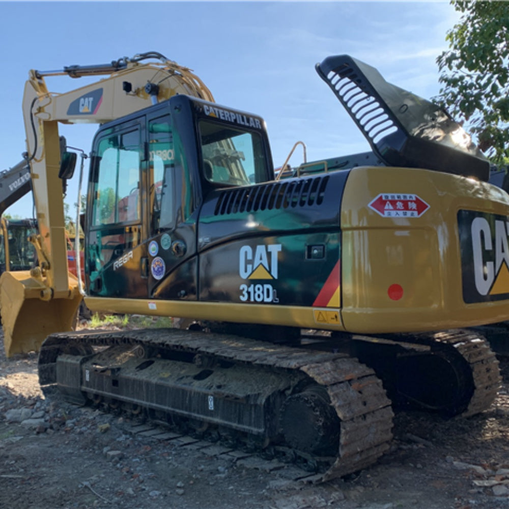 Used Caterpillar 318DL Excavator for Sale side view