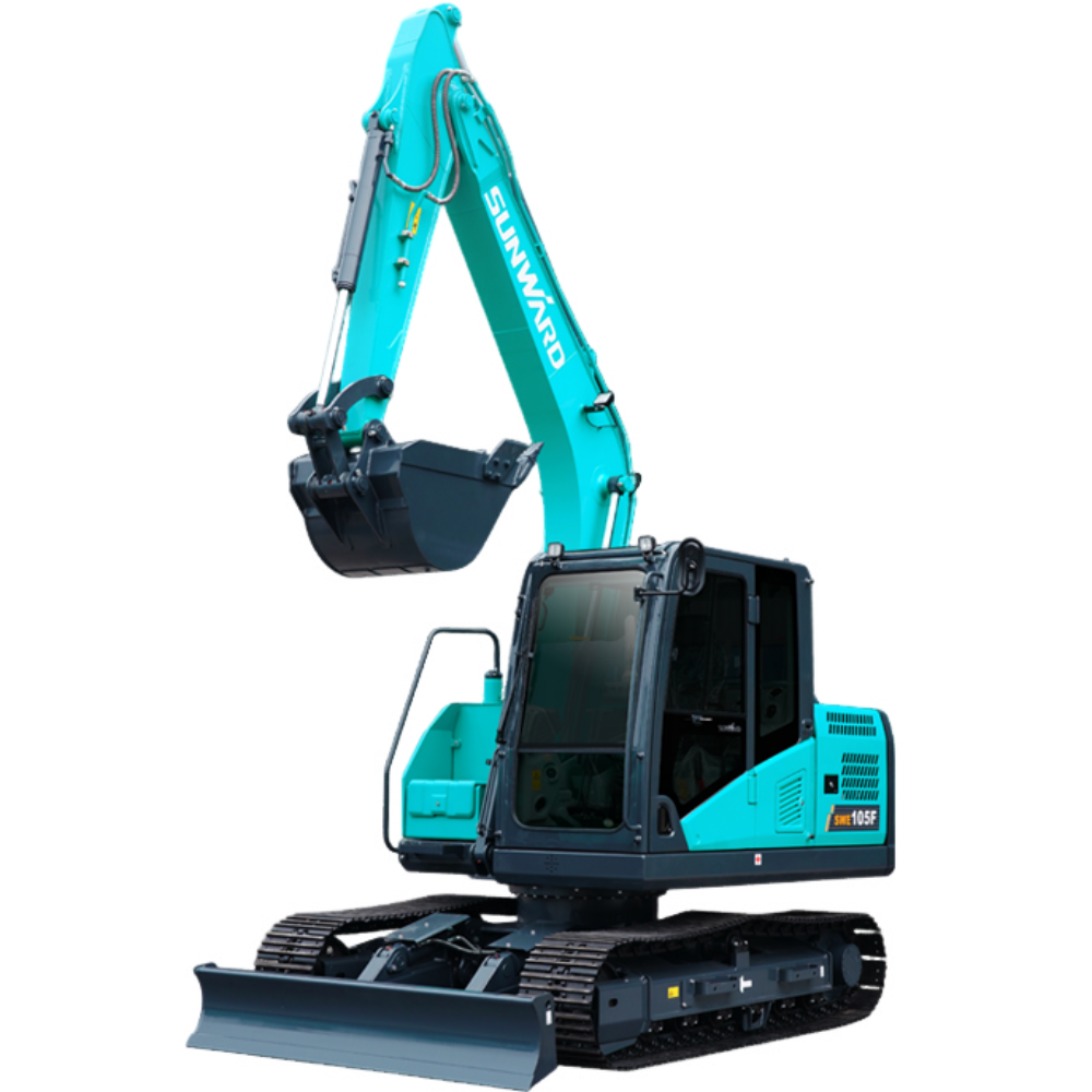 New Sunward SWE105F Excavator for Sale side view