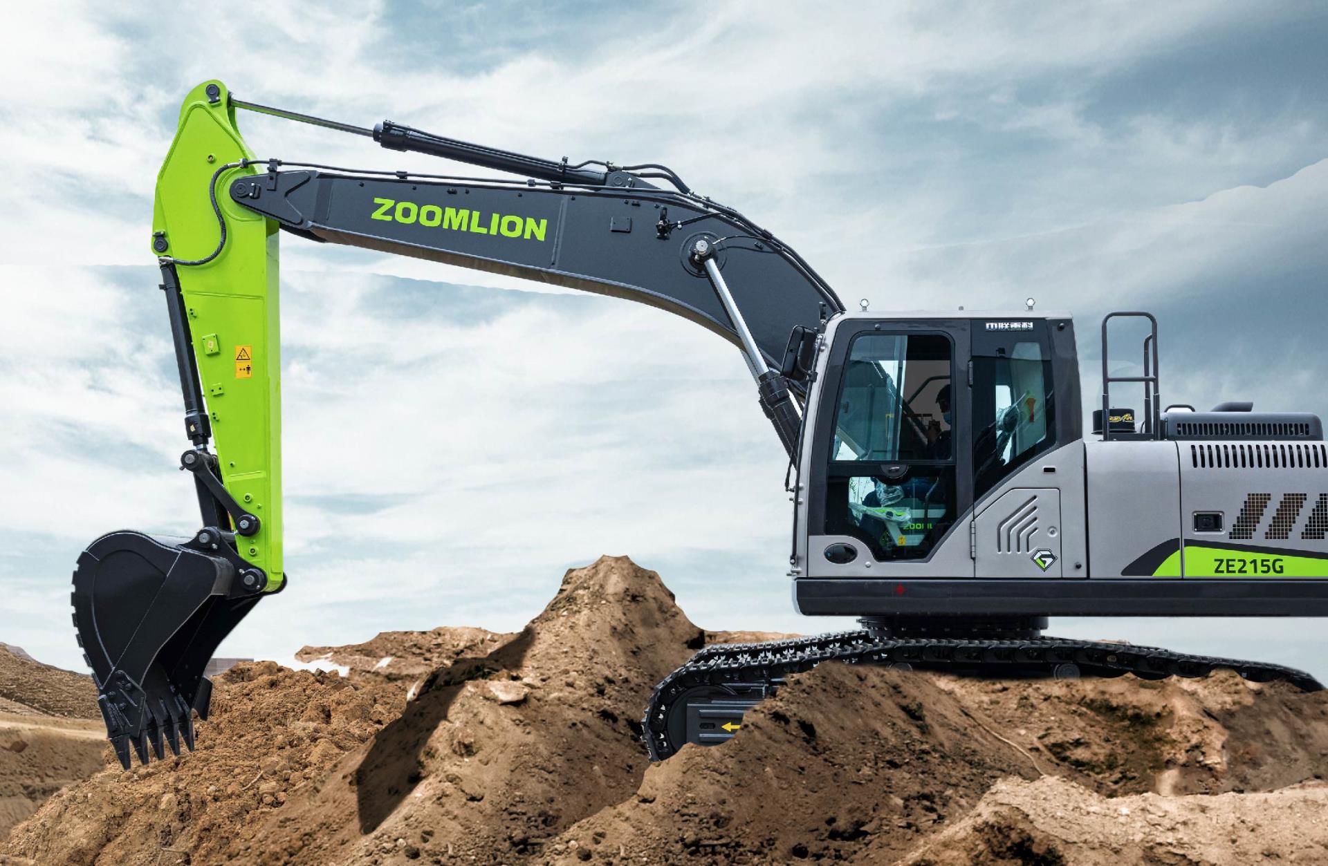 New Zoomlion ZE215G Excavator for Sale rear side view